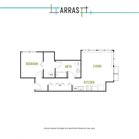 1 Bed 1 Bath